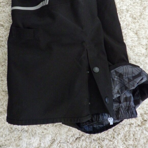 Storm Pack SunIce Fleece Lined Men's Ski/Snowboarding Pants Medium Black Pockets - Picture 5 of 9